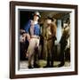 El Dorado, John Wayne, Christopher George, James Caan, 1967-null-Framed Photo