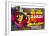 El Dorado, John Wayne, Robert Mitchum, Belgian Poster Art, 1967-null-Framed Art Print