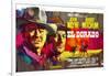 El Dorado, John Wayne, Robert Mitchum, Belgian Poster Art, 1967-null-Framed Art Print