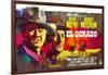 El Dorado, John Wayne, Robert Mitchum, Belgian Poster Art, 1967-null-Framed Art Print