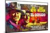 El Dorado, John Wayne, Robert Mitchum, Belgian Poster Art, 1967-null-Mounted Art Print