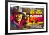 El Dorado, John Wayne, Robert Mitchum, Belgian Poster Art, 1967-null-Framed Premium Giclee Print