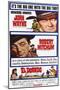 El Dorado, John Wayne, Robert Mitchum on Poster Art, 1966-null-Mounted Art Print