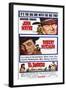 El Dorado, John Wayne, Robert Mitchum on Poster Art, 1966-null-Framed Art Print