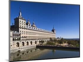 El Escorial Royal Monastery and Palace, San Lorenzo De El Escorial, Spain-Walter Bibikow-Mounted Photographic Print