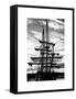 "El Galeon" at Sunset, Authentic Replica of 17th Century Spanish Galleon, Pier 84, New York-Philippe Hugonnard-Framed Stretched Canvas