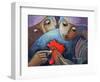 El Gallo-Oscar Ortiz-Framed Premium Giclee Print