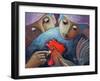 El Gallo-Oscar Ortiz-Framed Giclee Print