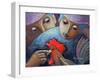 El Gallo-Oscar Ortiz-Framed Giclee Print