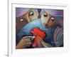 El Gallo-Oscar Ortiz-Framed Giclee Print