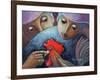 El Gallo-Oscar Ortiz-Framed Giclee Print