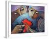 El Gallo-Oscar Ortiz-Framed Giclee Print