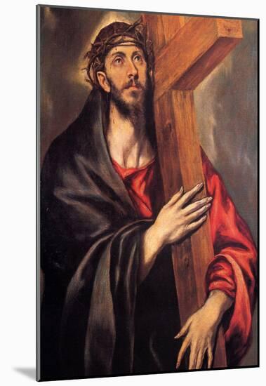 El Greco Christ Carrying the Cross 4 Art Print Poster-null-Mounted Poster