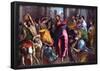 El Greco Christ Drives the Dealers from the Temple Art Print Poster-null-Framed Poster
