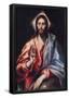 El Greco Christ the Saviour Art Print Poster-null-Framed Poster