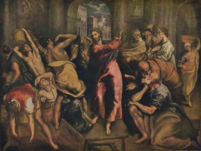 'Die Tempelreinigung', (Christ Cleansing the Temple), c1570, (1938)