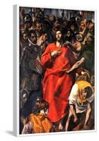 El Greco Disrobing of Christ Art Print Poster-null-Framed Poster