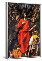 El Greco Disrobing of Christ Art Print Poster-null-Framed Poster