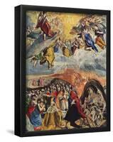 El Greco (Dream of Philip II) Art Poster Print-null-Framed Poster