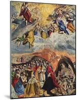 El Greco (Dream of Philip II) Art Poster Print-null-Mounted Poster
