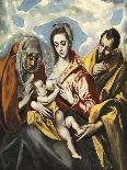 Christ Clasping the Cross, Ca. 1602-El Greco-Giclee Print