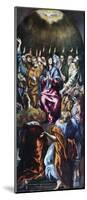 El Greco (Outpouring of the Holy Spirit) Art Poster Print-null-Mounted Poster