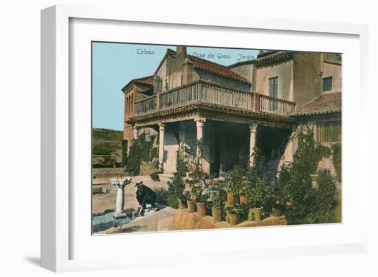 El Greco's House, Toledo, Spain-null-Framed Art Print