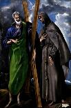 Holy Family with Saint Anne-El Greco-Art Print