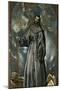 El Greco / 'Saint Bernardino', 1603, Spanish School, Oil on canvas, 269 cm x 144 cm, P00816.-El Greco-Mounted Poster