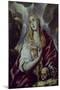 EL GRECO (school). THE PENITENT MAGDALENA - 17TH CENTURY - SPANISH MANNERISM-EL GRECO (SCHOOL OF)-Mounted Poster