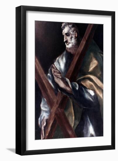 El Greco: St. Andrew-El Greco-Framed Premium Giclee Print