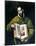 El Greco (St. Luke as painter) Art Poster Print-null-Mounted Poster