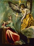 The Immaculate Conception (Detail of Angel-El Greco-Giclee Print