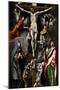 El Greco / 'The Crucifixion', 1597-1600, Spanish School, Oil on canvas, 312 cm x 169 cm, P00823.-El Greco-Mounted Poster