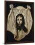 El Greco / The Holy Visage, 1586-1595-null-Framed Premium Giclee Print