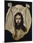 El Greco / The Holy Visage, 1586-1595-null-Mounted Premium Giclee Print