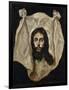 El Greco / The Holy Visage, 1586-1595-null-Framed Premium Giclee Print
