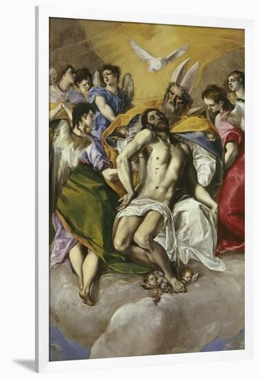 El Greco / The Trinity, 1577-1579-null-Framed Giclee Print