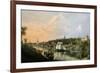 El Guadalquivir a Su Paso Por Sevilla, 1851-Manuel Barron y Carrillo-Framed Giclee Print