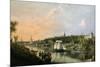 El Guadalquivir a Su Paso Por Sevilla, 1851-Manuel Barron y Carrillo-Mounted Giclee Print