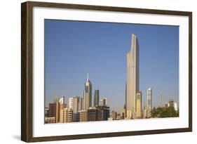 El Hamra Building, a Business and Luxury Shopping Center, Kuwait City, Kuwait, Middle East-Jane Sweeney-Framed Photographic Print