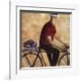 El Hombre De La Bicicleta-Didier Lourenco-Framed Art Print