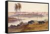 El Hon, Egypt, 1884-Edward Lear-Framed Stretched Canvas