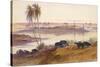 El Hon, Egypt, 1884-Edward Lear-Stretched Canvas