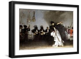El Jaleo, 1882-John Singer Sargent-Framed Premium Giclee Print