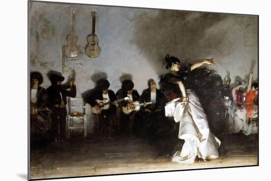 El Jaleo, 1882-John Singer Sargent-Mounted Giclee Print