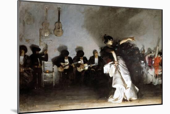 El Jaleo, 1882-John Singer Sargent-Mounted Giclee Print