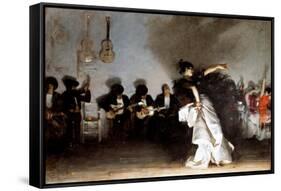 El Jaleo-John Singer Sargent-Framed Stretched Canvas