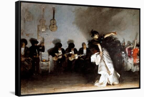 El Jaleo-John Singer Sargent-Framed Stretched Canvas