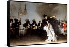 El Jaleo-John Singer Sargent-Framed Stretched Canvas